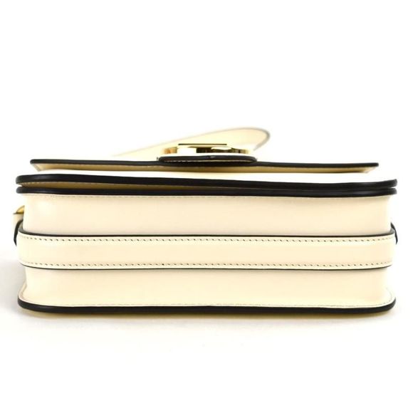 Louis Vuitton Point Neuf Shoulder Bag Smooth Leather Claim White Beige - Picture 5 of 16